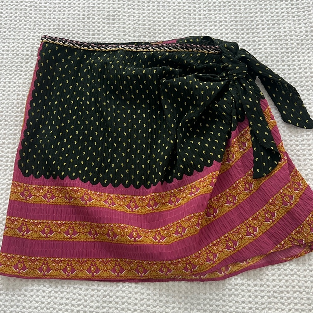 ZARA Boho Miniskirt